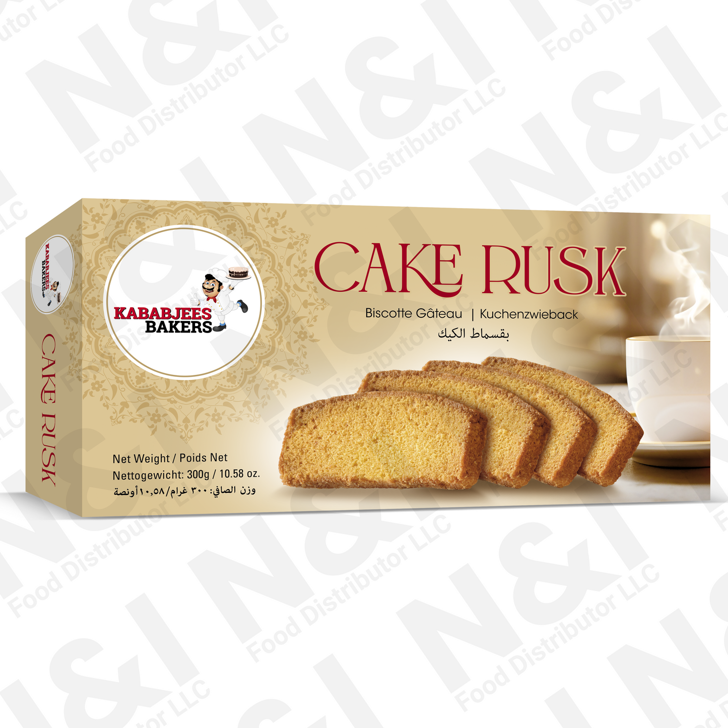 CAKE RUSK - 300g