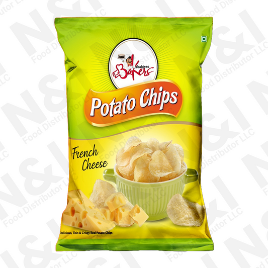 POTATO CHIPS - FRENCH CHEESE CHIPS - 100g