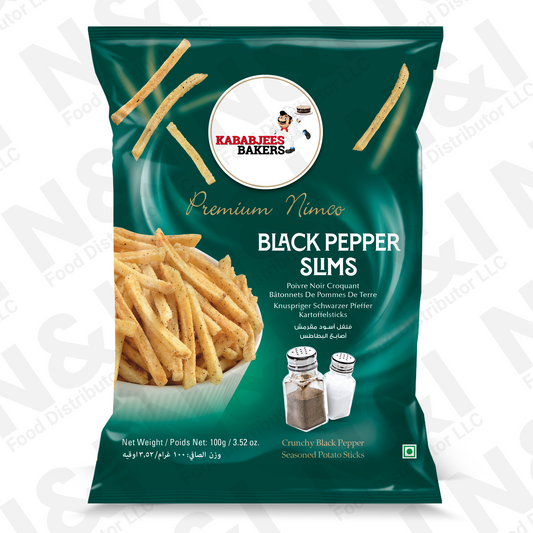 POTATO SLIMS - BLACK  - 75g